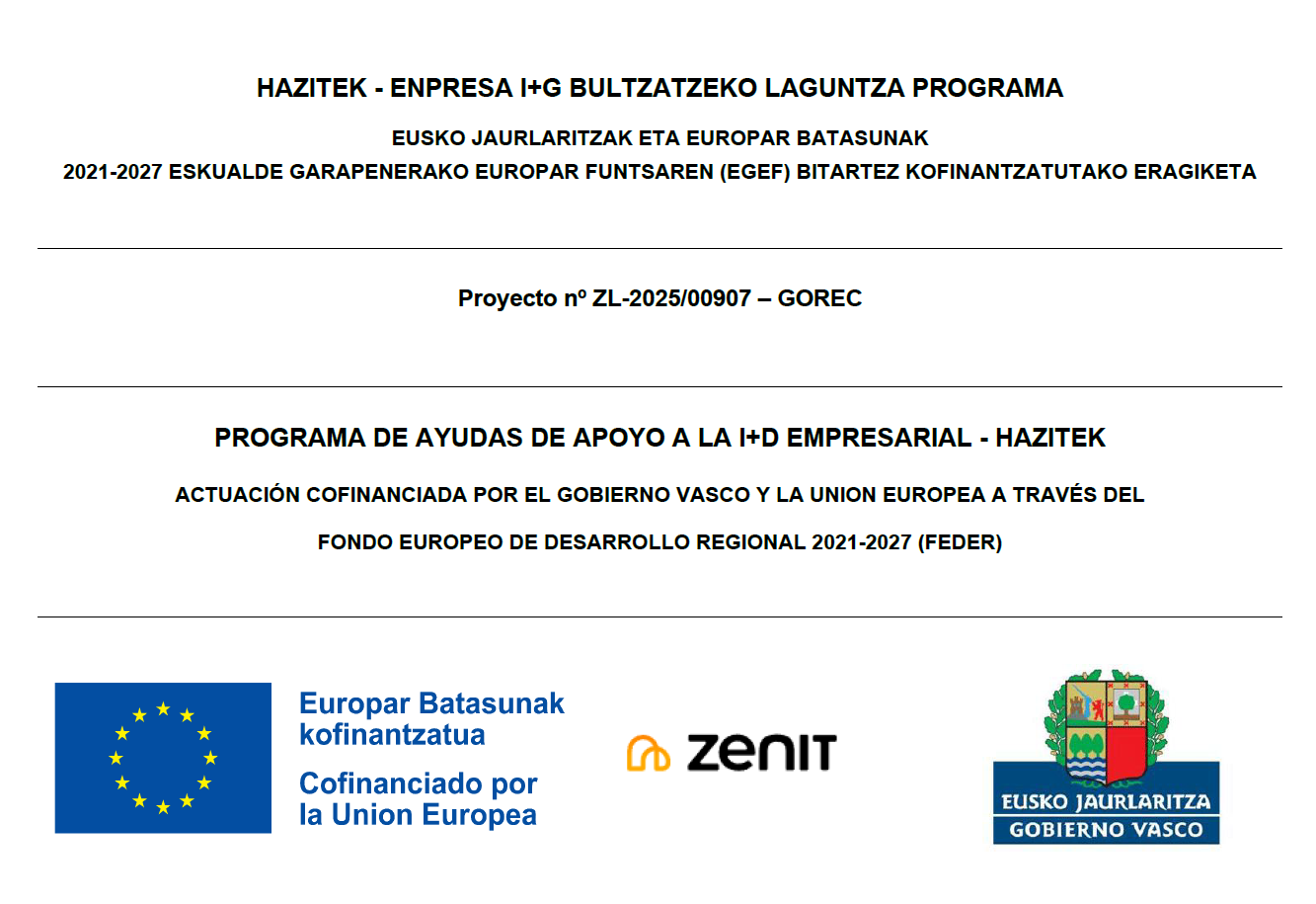 PROGRAMA DE AYUDAS DE APOYO A LA I+D EMPRESARIAL - HAZITEK